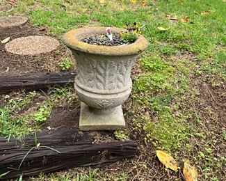 Outside in front of house