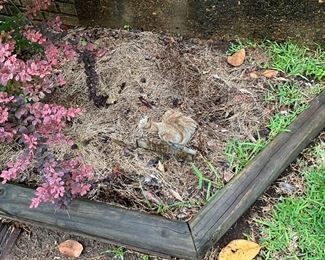 Squirrel Crossing sign - front of house