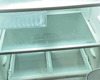 Refrigerator - inside - Downstairs