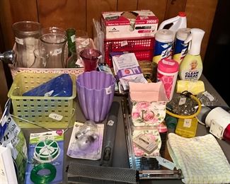 Miscellaneous items - downstairs