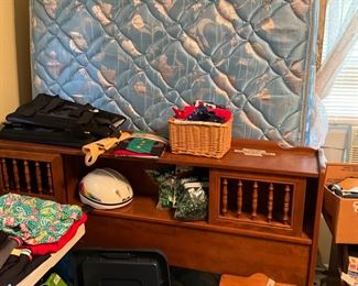 Bedroom - headboard, mattress & box springs