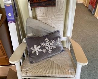Bedroom - Large white rocker