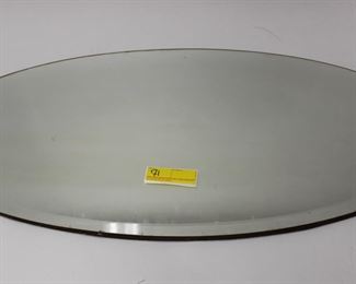 71: Large Oval mirror