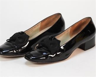 5015: Salvatore Ferragamo Black Drusilla Shoes size 9