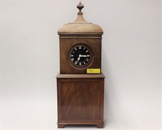 97: W.S. Dyer C.1900 shelf clock (Ansonia works)