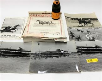 239: Horse racing photos and ephemera
