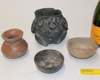 250: Pottery grouping