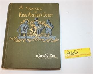 260: Mark Ewain Yankee King Arthurs Court Book