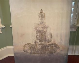 W7 $20. Pier 1 print. Measures 30” x 40”. 