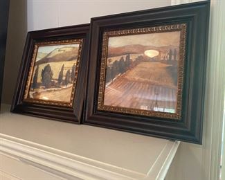 $25. Pair of Wall Art Prints