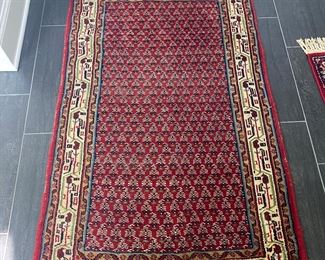 $50. Approximately 3' x 5' rug. 