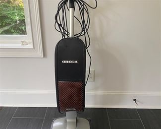 $60. Oreck XL Edge Vacuum (cord has some tape)