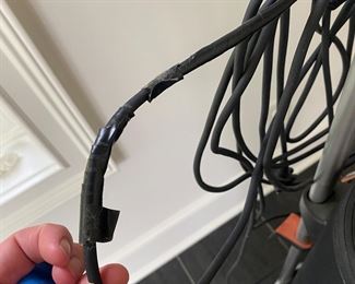 $60. Oreck XL Edge Vacuum (cord has some tape)