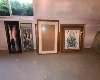 Frames and art