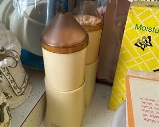 VINTAGE Q-TIP DISPENSERS