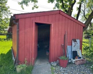 ITEMS IN SHED
