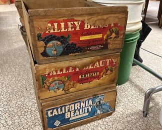 WOOD CRATES