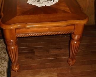 1 of 2 matching end tables