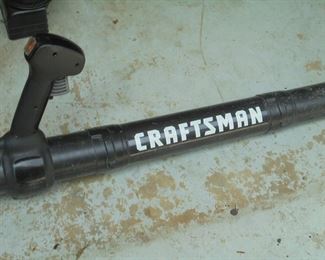 Craftsman carry on back gas blower