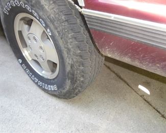 1994 Chevy 1 ton 4 wheel drive/ 2,400 miles on new Jasper engine (under warranty until 3,000 miles)/ 162k miles on truck/ new a/c unit/ seats have no tears, rips or holes/dash is not cracked/ burgundy and silver.