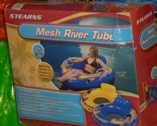 Mesh river tube in box