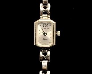 Italian 14k gold geneve watch