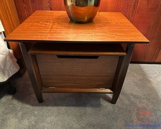 MCM Nightstand PERSPECTIVE by MILO BAUGHMAN for Drexel Furniture