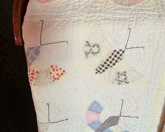 1800's Hand Stitched Quilts