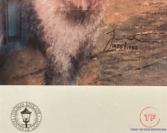 Limited Edition "Main Street Celebration" by THOMAS KINKADE