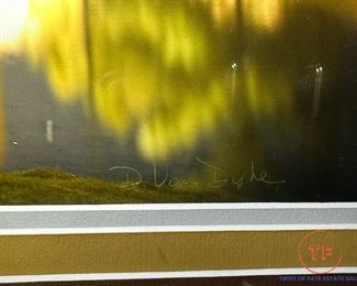 Signed Photo Downtown Omaha by D VAN DYKE