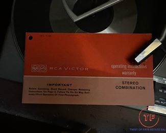 RCA Victor MCM Stereo / Turntable Console