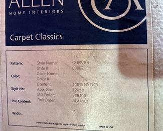 ETHAN ALLEN Carved 12' x 18' Area Rug