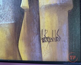 Oil on Canvas "All That Jazz" by IRIS REYNOLDS