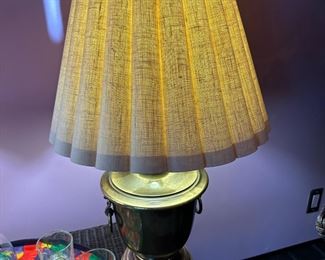 Vintage ETHAN ALLEN Brass Table Lamp(s)