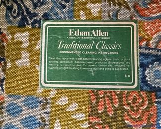 ETHAN ALLEN Traditional Classics Sofa and Loveseat