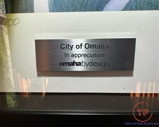 Signed Limited Edition "Omaha Strata" by ALLAN TUBACH