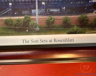 "The Sun Sets at Rosenblatt" Print Signed by STEVE ROSENBLATT