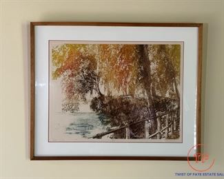 Signed Limited Edition "Cliff Walk"