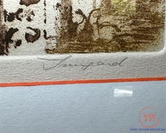 Signed Limited Edition "Cliff Walk"