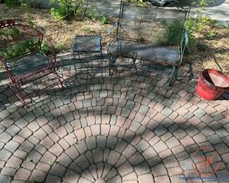 Wrought Iron Patio Set