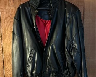MONTANA STREET WEAR Leather Biker's Jacket