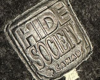 HIDE SOCIETY Dyed Sheepskin Men's Coat