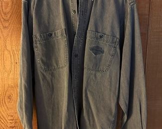 HARLEY DAVIDSON Denim Long Sleeve Shirt