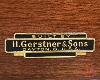 1960's Vintage H. GERSTNER & SONS Machinist Tool Chest with Drawer Base