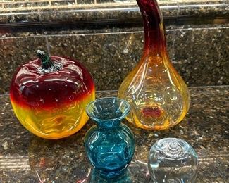 BLENKO Art Glass Pieces