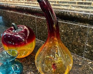 BLENKO Art Glass Pieces