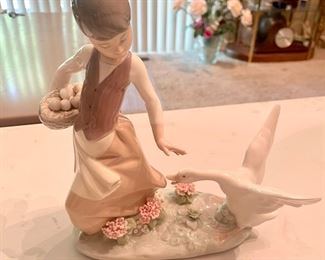 Lladro Aggressive Goose