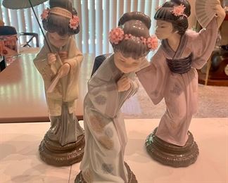 Lladro Geishas