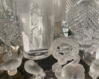 Lalique Mary and Child + others 