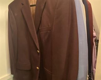 Men’s jackets and suits